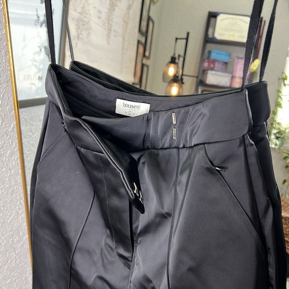 HOUSE OF CB 'Tansy' Black Satin Trousers NWOT - Picture 9 of 9